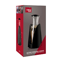Vacu Vin Active Cooling Carafe Black