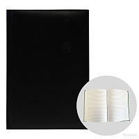 Agenda nedatata 140*200 mm ivory Lizy TH149 black