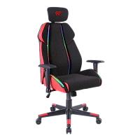 Scaun Gaming Havit GC938, PU Piele, Negru | Roșu