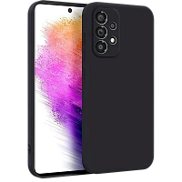 Husă Xcover Samsung Galaxy A53 - Liquid Silicone, Negru