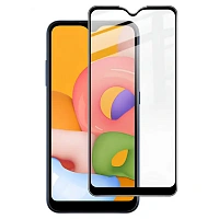 Folie de protecție Xcover Samsung A01 Full covered, Negru