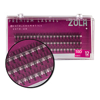 Gene tip buchețele ZOLA Cluster lashes 10D 12 mm