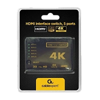 Переключатель интерфейса HDMI Comutator Cablexpert DSW-HDMI-53