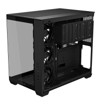 Carcasă PC ASUS A32 Plus, Midi-Tower, Fără PSU, Negru