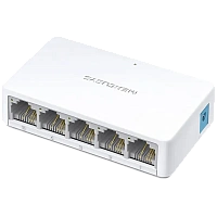 Switch de rețea MERCUSYS MS105, 5x 10/100 Mbps