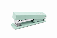 Capsator DL, 12 file, verde deschis, compatibil capse N24/6, capsator pentru scoala si birou