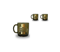 Cană 420ml din sticlă GI Verso Design "Super" (45107)
