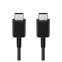 Cablu încărcare și sincronizare Samsung EP-DA705BBRGRU, USB Type-C/USB Type-C, 1m, Negru