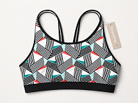 Top bikini Darjeeling  mărime XS