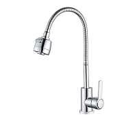 Baterie de bucătărie WEZER SUN4D-09 Ø35 (inox cromat)