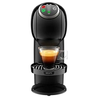 Cafetiera cu capsule Krups Genio S Plus + Capsule Nescafe Dolce Gusto, 1500W, Negru