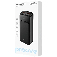 Acumulator extern Proove Illuminator 2, 20000mAh, Negru