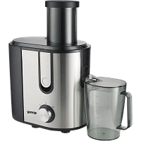 Storcător de fructe și legume Gorenje JC900E, Negru Inox