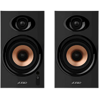 Sistem audio 2.0 CH F&D R23BT, Negru