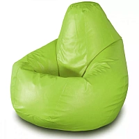 Fotoliu Bean Bag pară mărimea L din ecopiele MAX culoarea verde