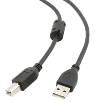Cablu de comunicație Cablexpert CCF-USB2-AMBM-15, USB Type-A/USB Type-B, 4,5m, Negru