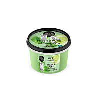 Organic Shop Scrub de corp Fresh&Pure exfoliant Mentă și Castravete 250ml