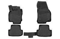 SKODA Karoq, 2017-2026. Covorase din poliuretan pentru interior.