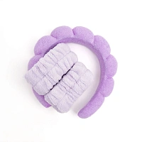 Set Sweet Beauty: cerc pentru păr, brățări pentru spălare