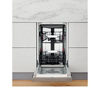Mașină de spălat vase Whirlpool WSBO 3O34 PF X, Oțel inoxidabil