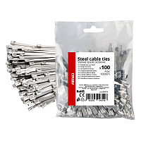 04319 Legaturi metalice din otel inoxidabil 4,6 С… 100mm 100 buc