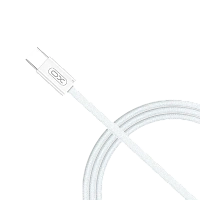 Cablu încărcare și sincronizare XO NB-Q260B, USB Type-C/USB Type-C, 1,5m, Alb