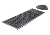 Set Tastatură + Mouse DELL KM7120W, Fără fir, Gri