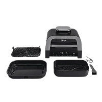 Grătar electric Ninja DG551EU, 1760W, Negru | Argintiu