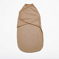 Sistem de înfășat Cocoon cu velcro, Pampy, 0-3 luni, 56-62 cm, bumbac, bej