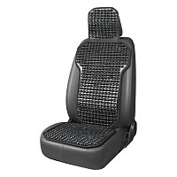 03650 Husa auto cu elemente din lemn GSM-12-Black 126x44cm