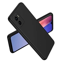 Husă Xcover Vivo Y01 - Liquid Silicone, Negru