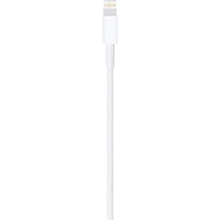 Cablu de încărcare și date Apple Lightning la USB, 1m, Alb