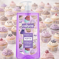 Gel de dus COLYEN, MUFFIN, 1000 ml