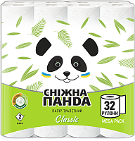 PANDA Hirtie igienica Classic 2str. 32 role 142foi  17.75m