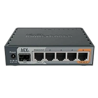 Router MikroTik hEX S, Negru